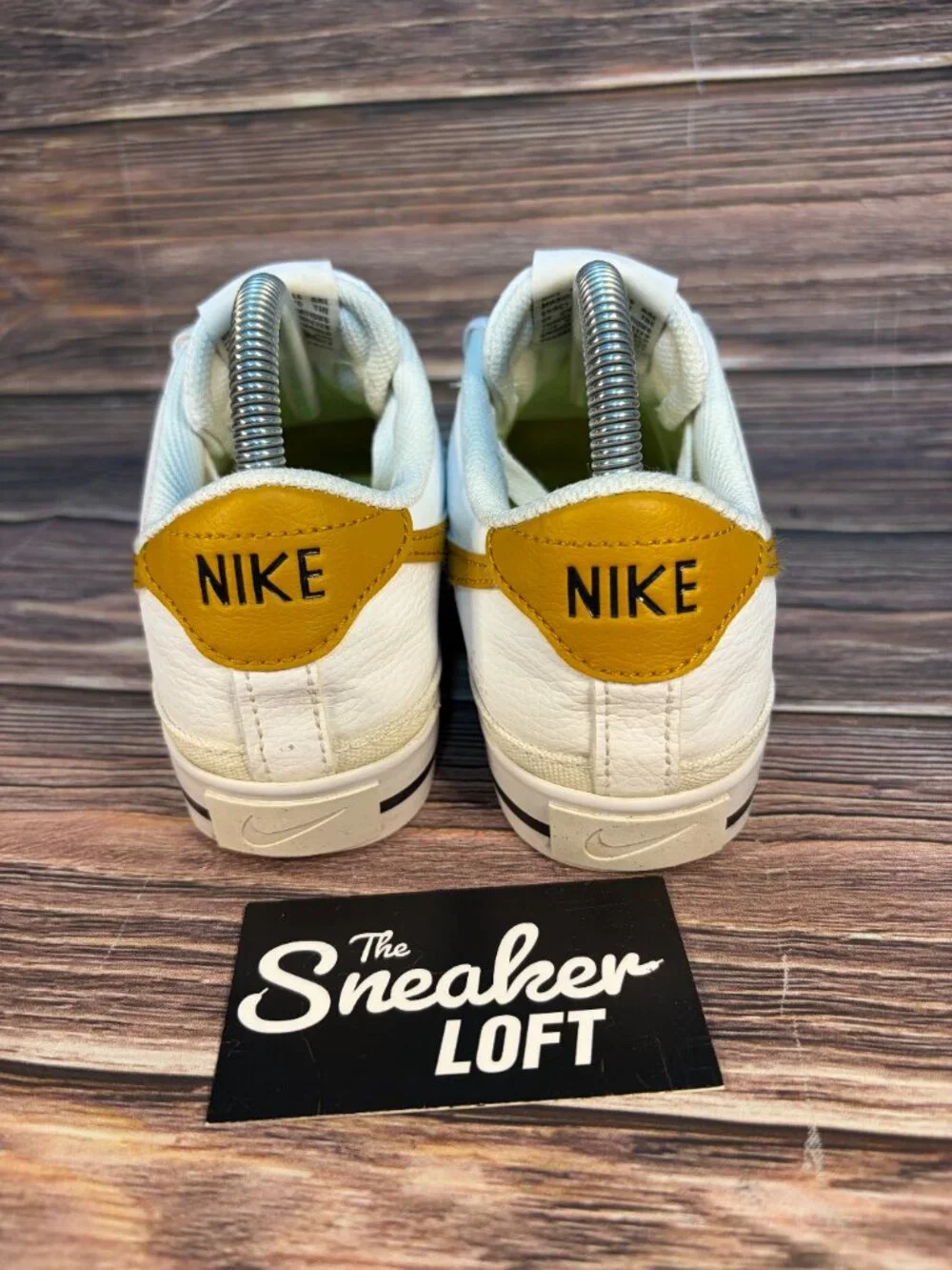 Nike Court Legacy Next Nature Women's Casual Leather Lace Up Shoes Size 7.5